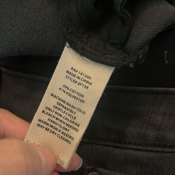 Soft Surroundings Ultimate Denim Wide Leg Jeans in Moonstone Wash, size 12 - Picture 7 of 8